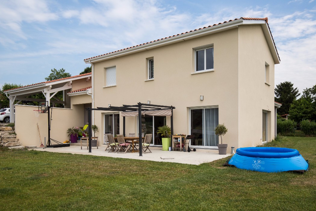Construction d’une maison individuelle à Taluyers (Rhône) sur un terrain familial 1